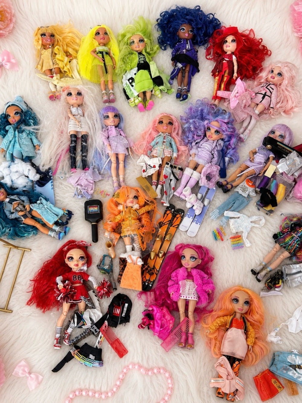 Rainbow High Dolls With Accessories